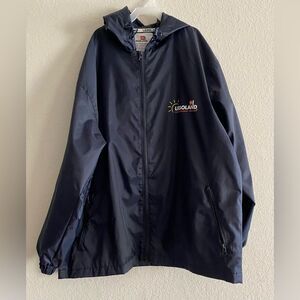 Lego Legoland Deutschland Resort Navy Jacket Wind Breaker Youth XL Extra Large